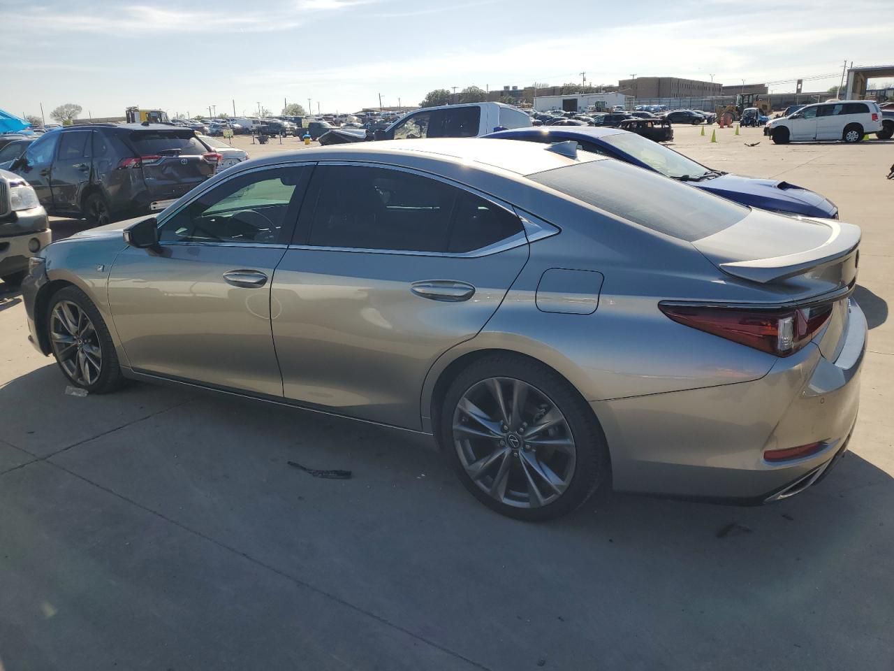 Lexus Es 350 F Sport 2019 Gray 3.5L vin: 58ABZ1B17KU010051