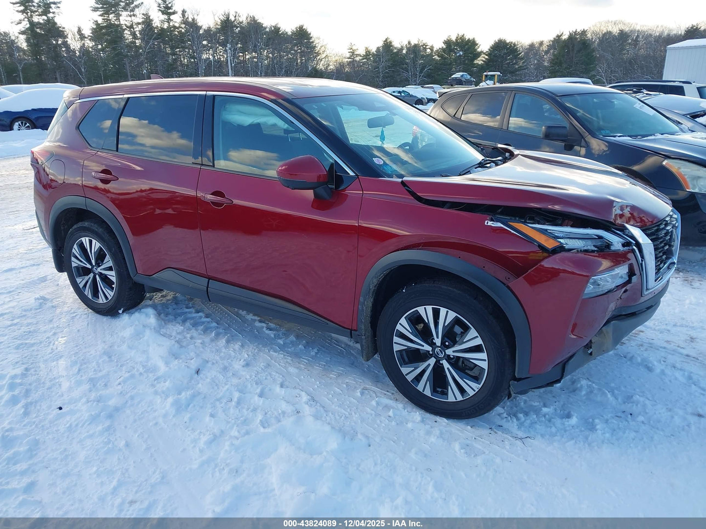 Nissan Rogue SV 2021 Maroon – 2.5L Intelligent AWD SUV | VIN: 5N1AT3BB4MC710319