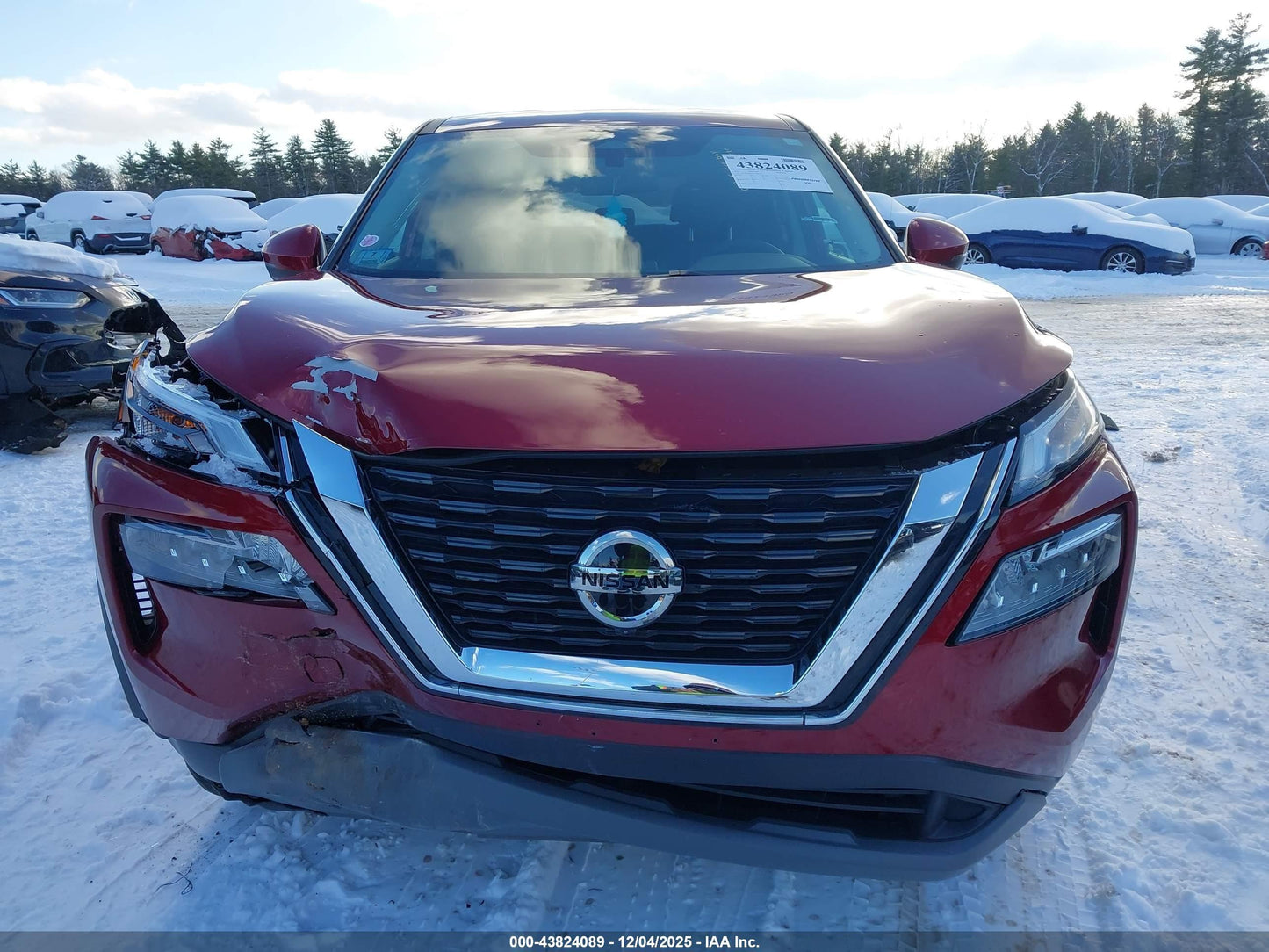 Nissan Rogue SV 2021 Maroon – 2.5L Intelligent AWD SUV | VIN: 5N1AT3BB4MC710319
