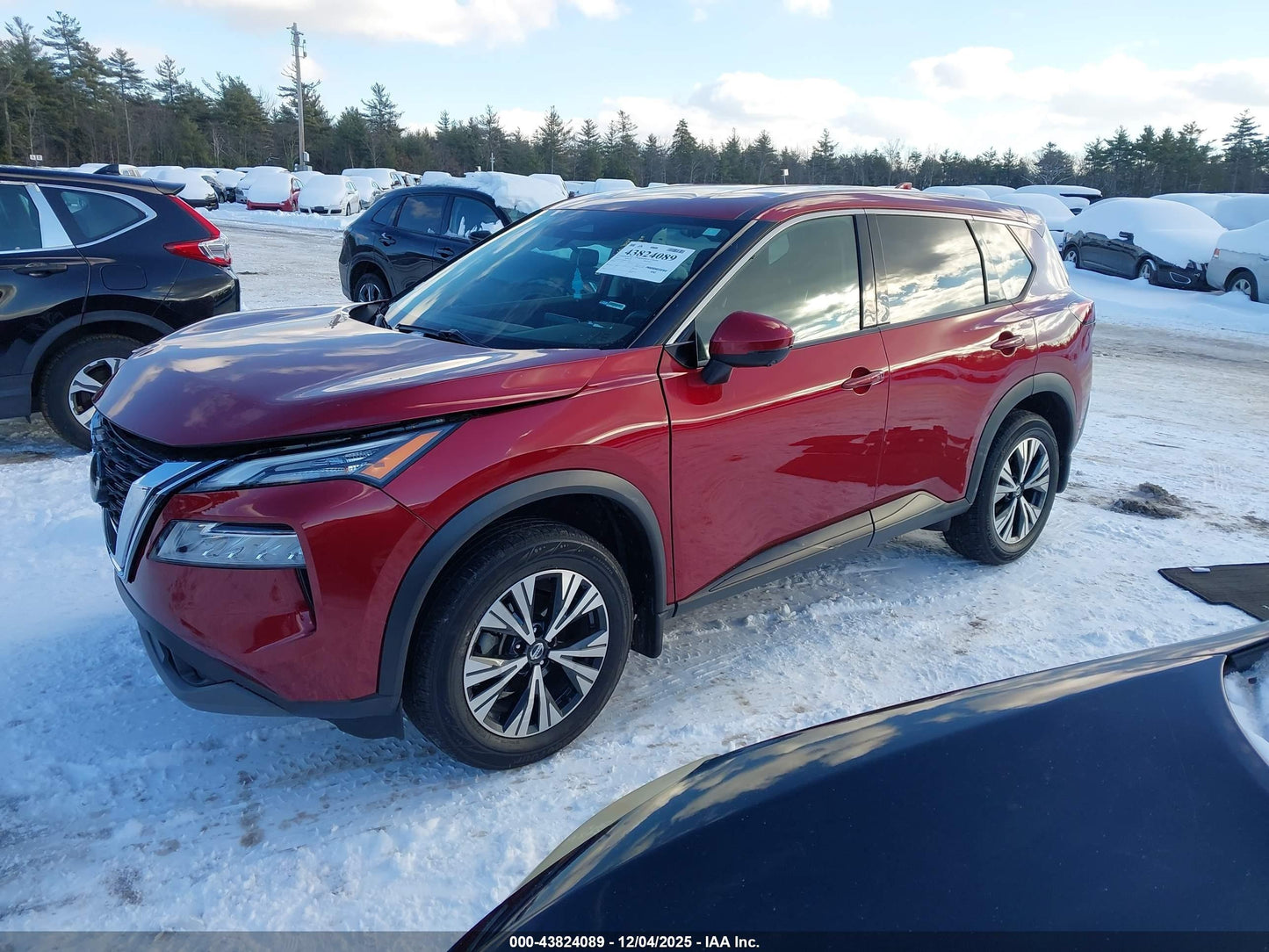 Nissan Rogue SV 2021 Maroon – 2.5L Intelligent AWD SUV | VIN: 5N1AT3BB4MC710319