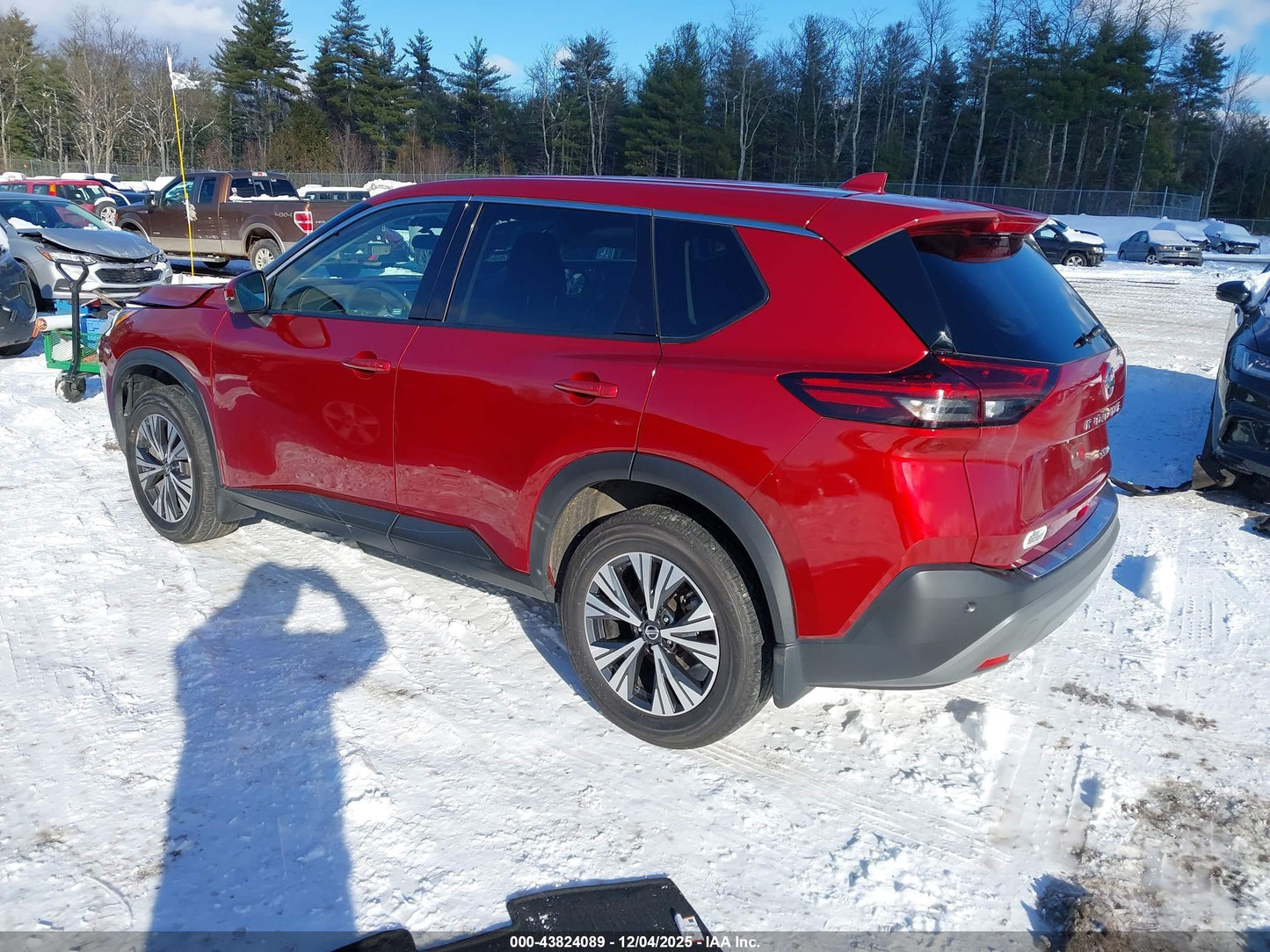 Nissan Rogue SV 2021 Maroon – 2.5L Intelligent AWD SUV | VIN: 5N1AT3BB4MC710319