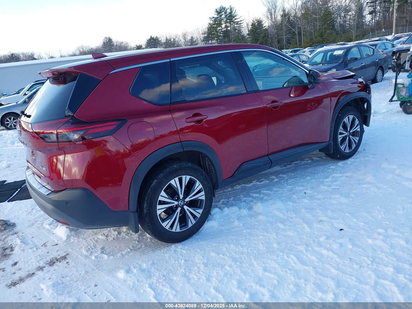 Nissan Rogue SV 2021 Maroon – 2.5L Intelligent AWD SUV | VIN: 5N1AT3BB4MC710319