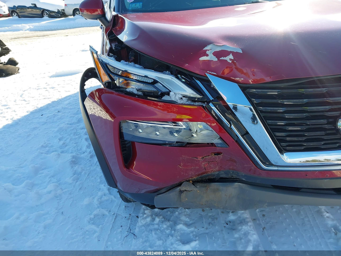Nissan Rogue SV 2021 Maroon – 2.5L Intelligent AWD SUV | VIN: 5N1AT3BB4MC710319