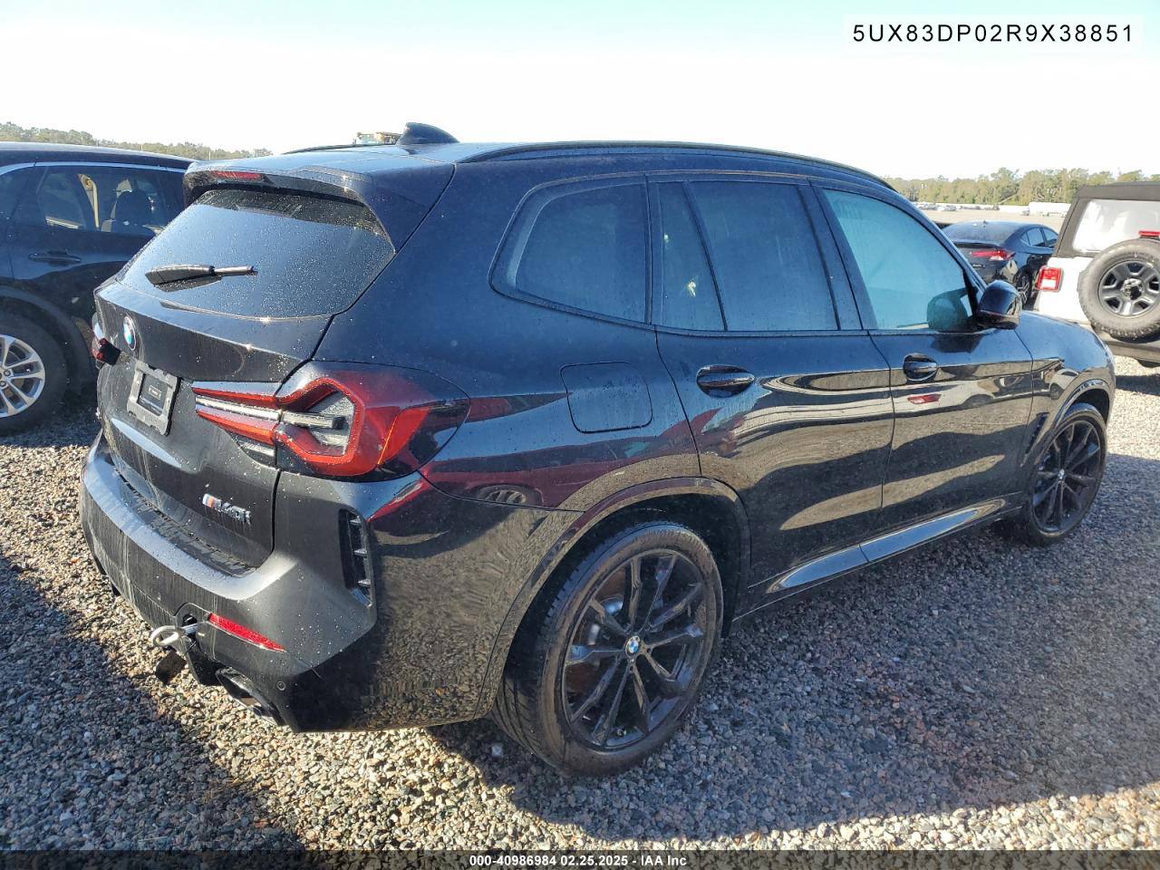 2024 BMW X3 M40i – IAAI Auction History – VIN 5UX83DP02R9X38851
