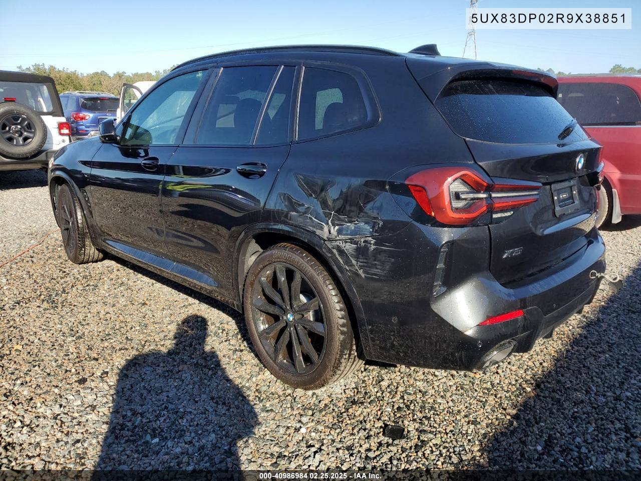 2024 BMW X3 M40i – IAAI Auction History – VIN 5UX83DP02R9X38851