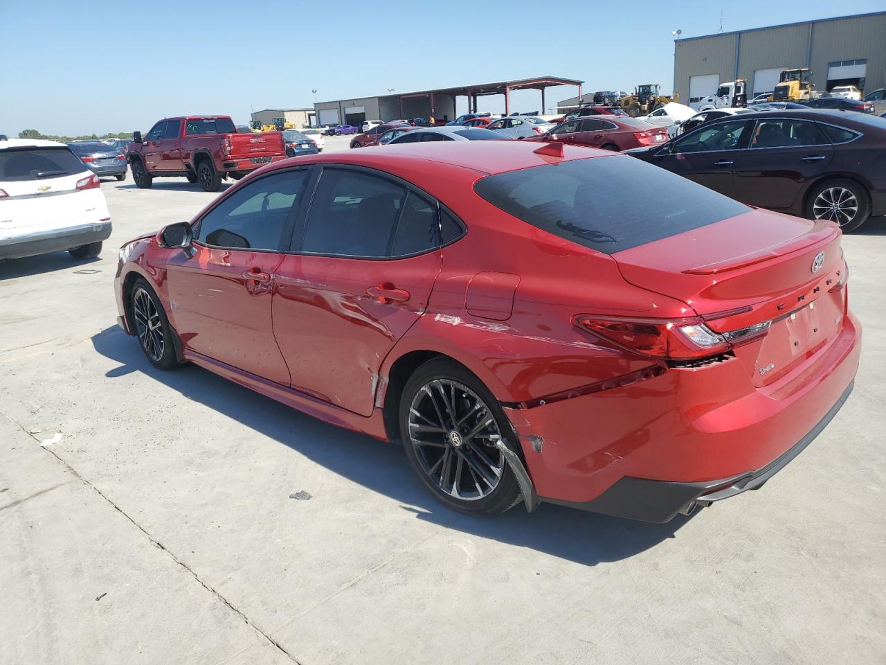 2025 TOYOTA CAMRY XSE | RED | VIN: 4T1DAACKXSU016019