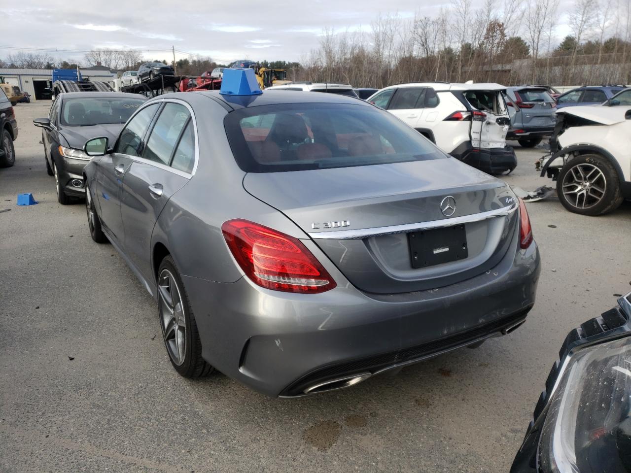 2015 MERCEDES-BENZ C 300 4MAT - 55SWF4KB2FU059171