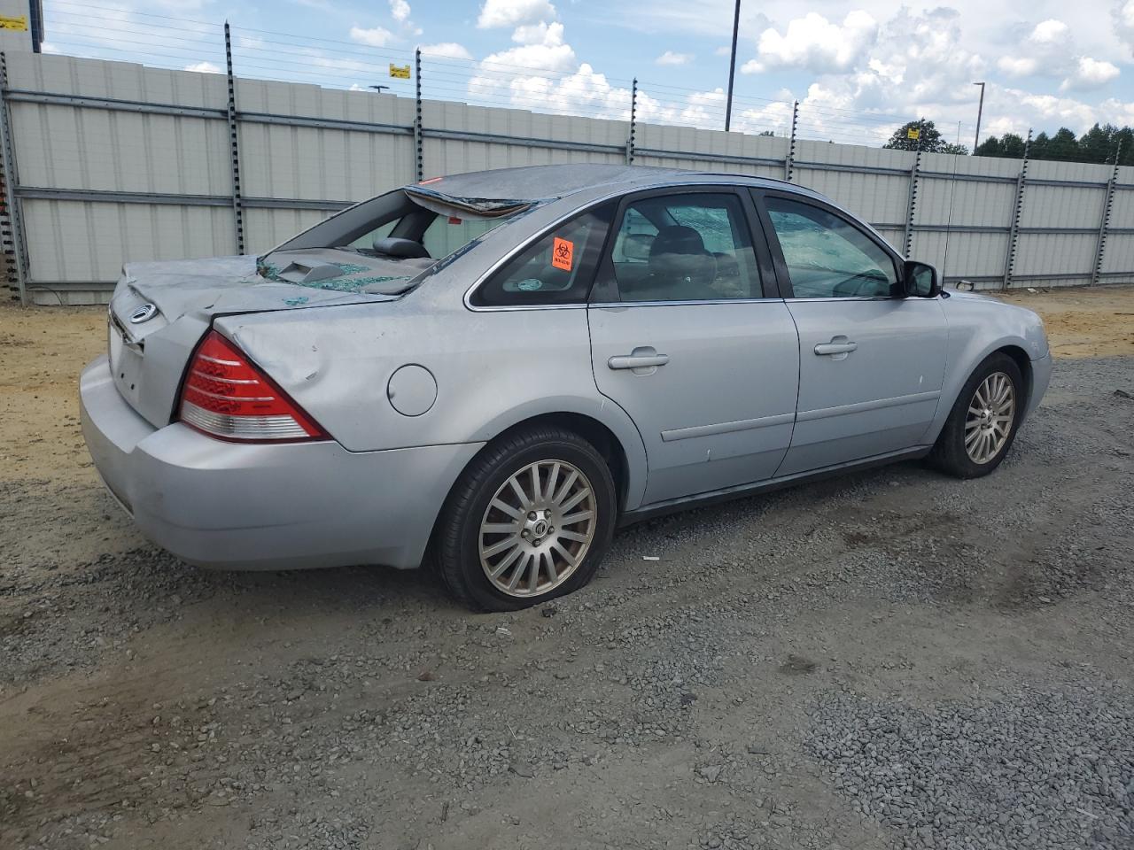 2005 MERCURY MONTEGO PR - 1MEFM42175G603066