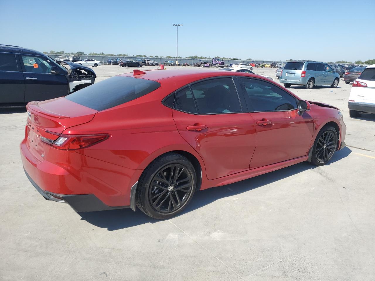 2025 TOYOTA CAMRY XSE | RED | VIN: 4T1DAACKXSU016019
