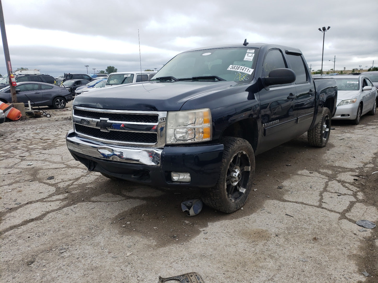 2007 CHEVROLET SILVERADO - 3GCEK13337G525023