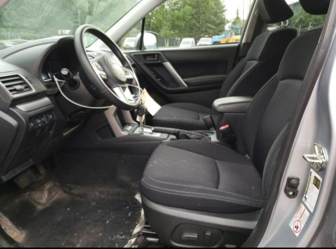 SUBARU FORESTER 2018 SILVER AUTOMATIC 2.5L JF2SJAEC4JH519264