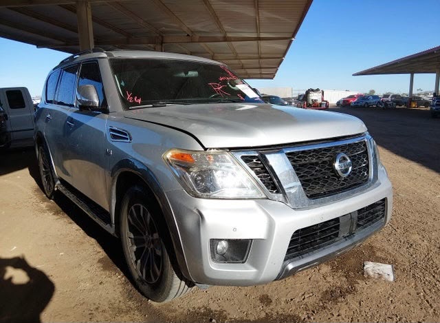 Nissan Armada SL 2019 Silver – 5.6L V8 4WD SUV | VIN: JN8AY2NC4KX511253