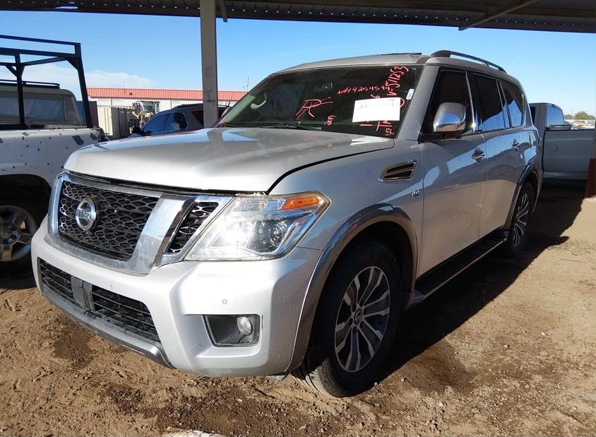 Nissan Armada SL 2019 Silver – 5.6L V8 4WD SUV | VIN: JN8AY2NC4KX511253