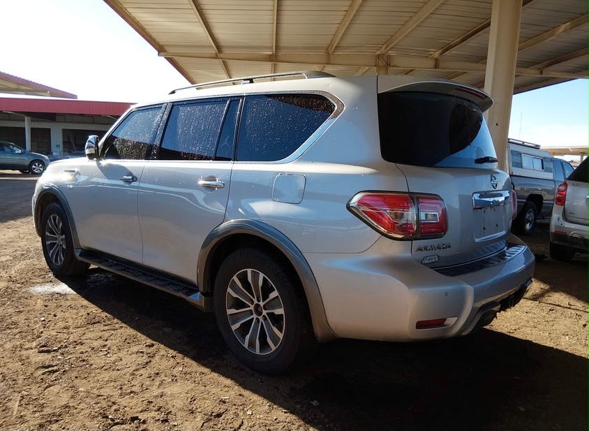 Nissan Armada SL 2019 Silver – 5.6L V8 4WD SUV | VIN: JN8AY2NC4KX511253