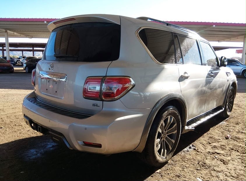 Nissan Armada SL 2019 Silver – 5.6L V8 4WD SUV | VIN: JN8AY2NC4KX511253