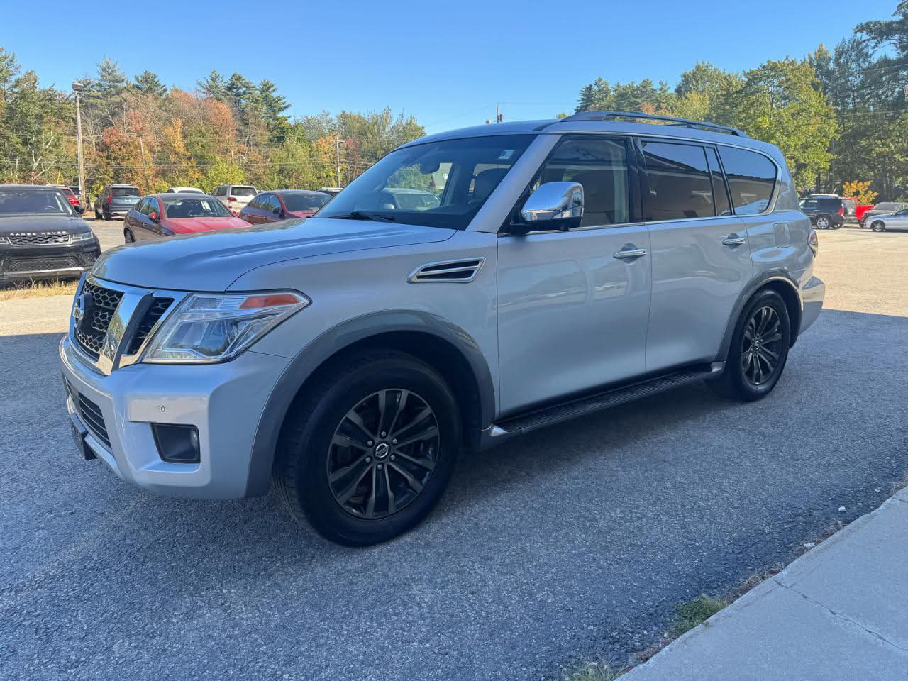 2019 Nissan Armada Platinum 4x4 | Silver | 5.6L V8 | VIN: JN8AY2NC5K9587293