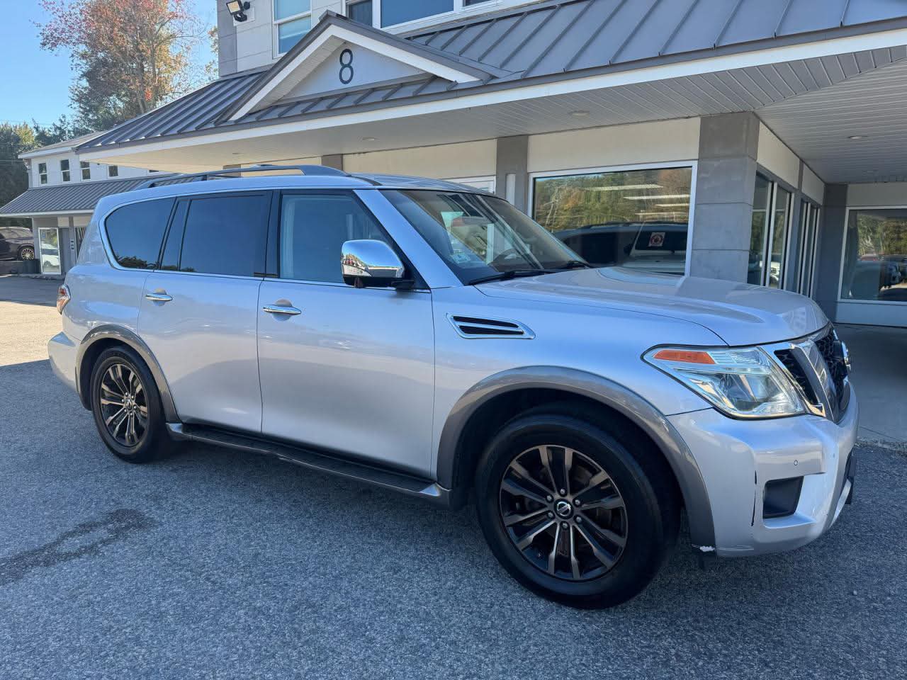 2019 Nissan Armada Platinum 4x4 | Silver | 5.6L V8 | VIN: JN8AY2NC5K9587293