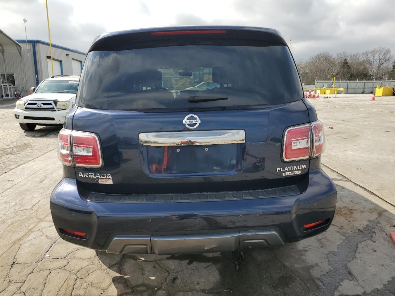 Nissan Armada Platinium 2018 Blue – 5.6L V8 AWD SUV | VIN: JN8AY2NC9JX502630