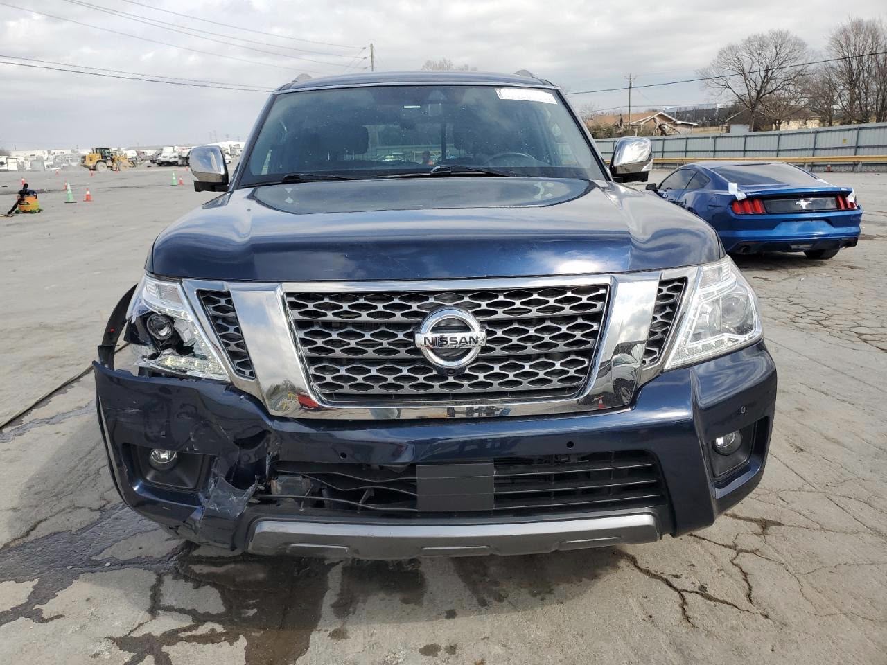 Nissan Armada Platinium 2018 Blue – 5.6L V8 AWD SUV | VIN: JN8AY2NC9JX502630