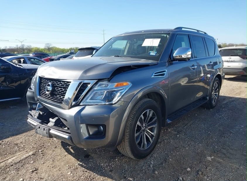 2020 Nissan Armada SL | Gray | 5.6L V8 4WD SUV | VIN: JN8AY2NC9L9621396