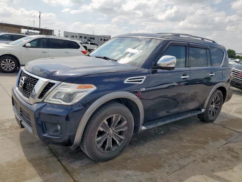 2020 Nissan Armada Platinum | Blue | 5.6L V8 AWD SUV | VIN: JN8AY2NCOL9617818