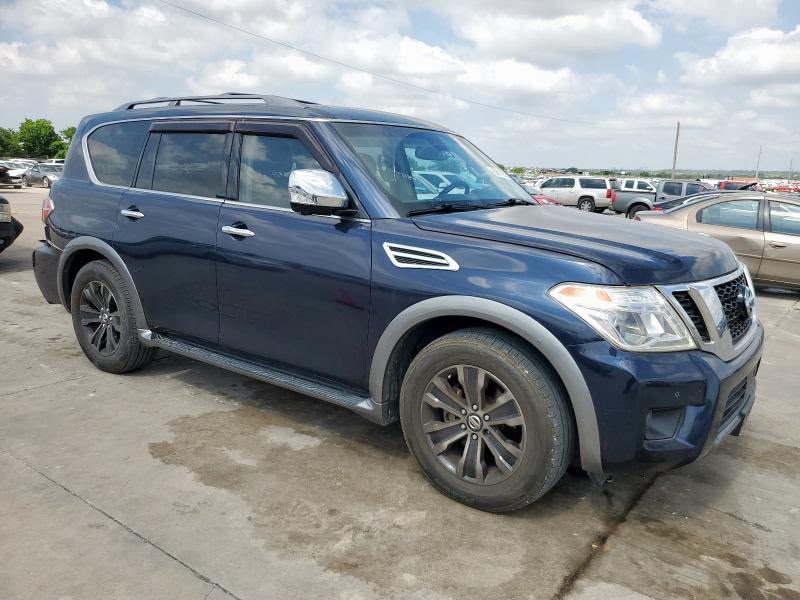 2020 Nissan Armada Platinum | Blue | 5.6L V8 AWD SUV | VIN: JN8AY2NCOL9617818