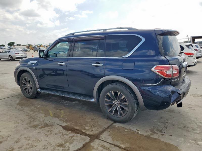 2020 Nissan Armada Platinum | Blue | 5.6L V8 AWD SUV | VIN: JN8AY2NCOL9617818