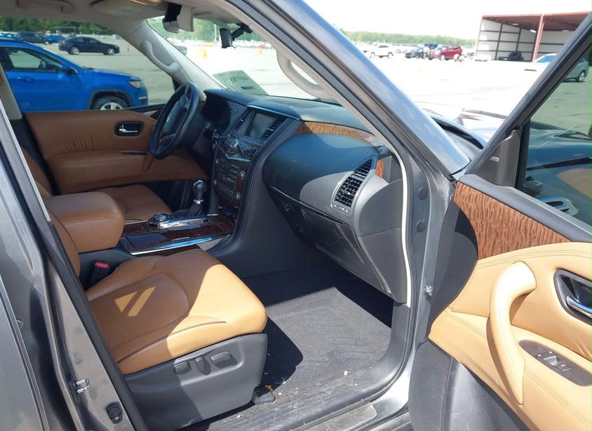 2018 Nissan Armada Platinum VIN: JN8AY2NE8J9730592 | Gray | 5.6L V8 4WD SUV