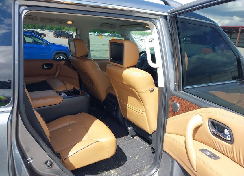 2018 Nissan Armada Platinum VIN: JN8AY2NE8J9730592 | Gray | 5.6L V8 4WD SUV