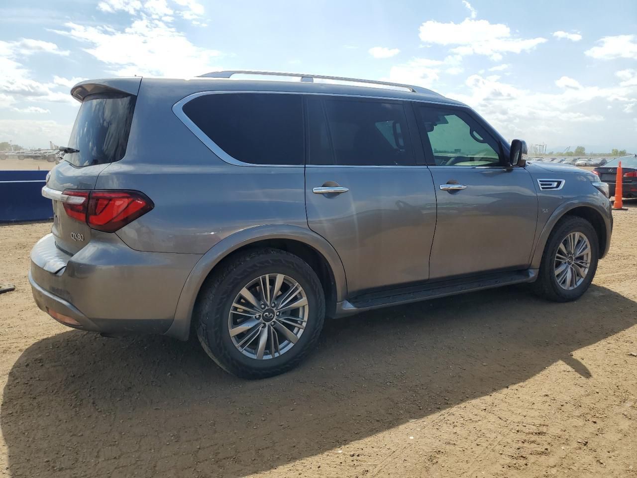 INFINITI QX80 LUXE 2019 Gray – 5.6L V8 4x4 SUV | VIN: JN8AZ2NEXK9235972