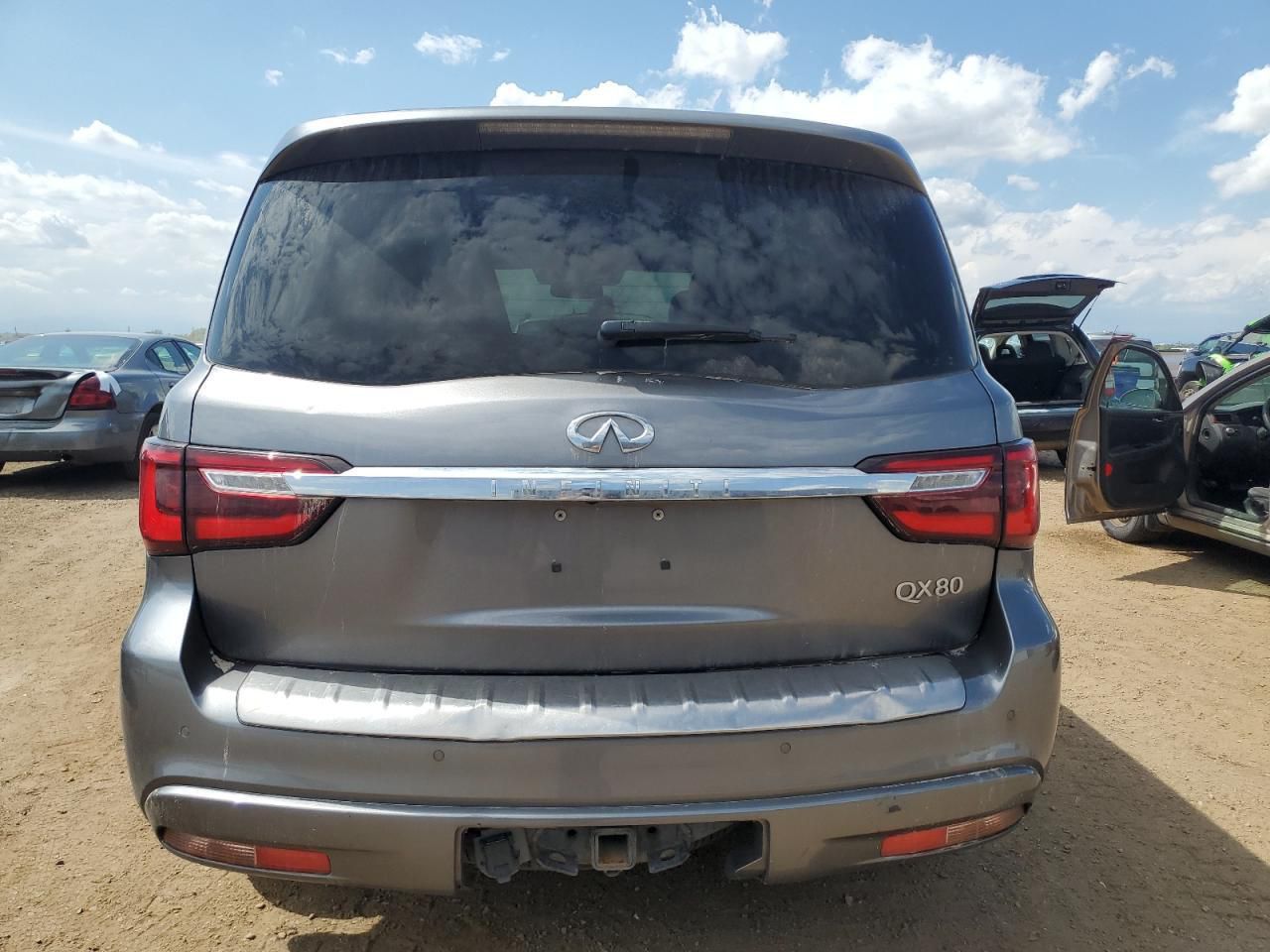 INFINITI QX80 LUXE 2019 Gray – 5.6L V8 4x4 SUV | VIN: JN8AZ2NEXK9235972