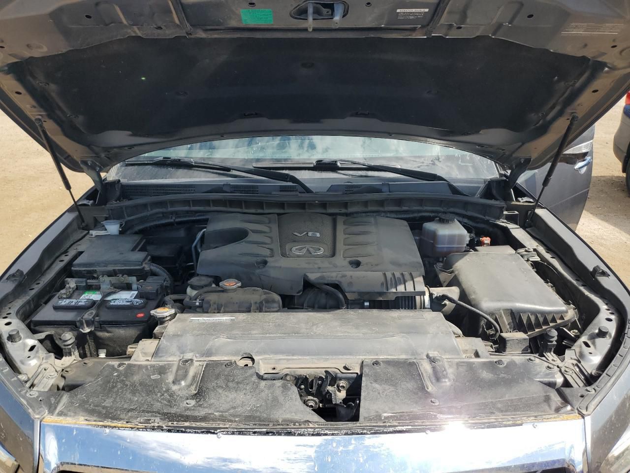 INFINITI QX80 LUXE 2019 Gray – 5.6L V8 4x4 SUV | VIN: JN8AZ2NEXK9235972