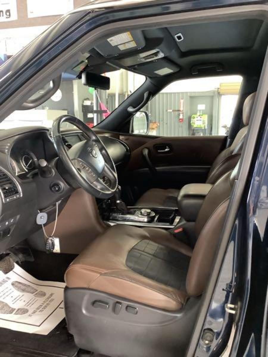 Nissan Armada Platinum 2018 Blue – 5.6L V8 AWD SUV | VIN: JNBAY2NEXJ9734062