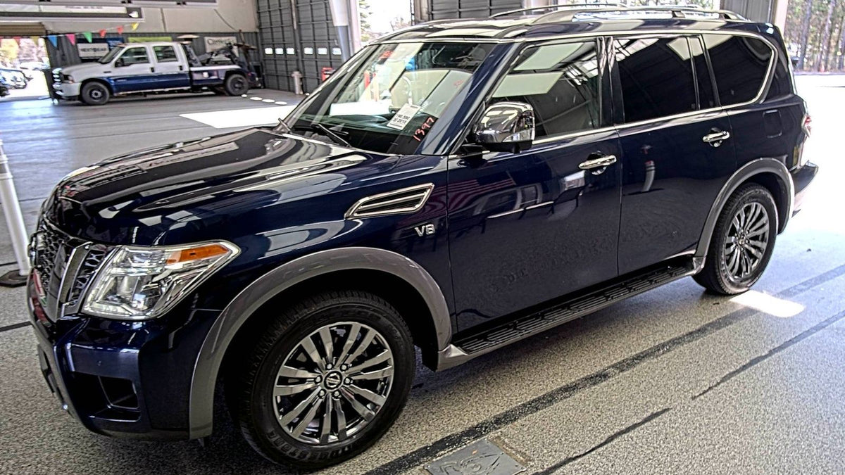 Nissan Armada Platinum 2018 Blue – 5.6L V8 AWD SUV | VIN: JNBAY2NEXJ9734062