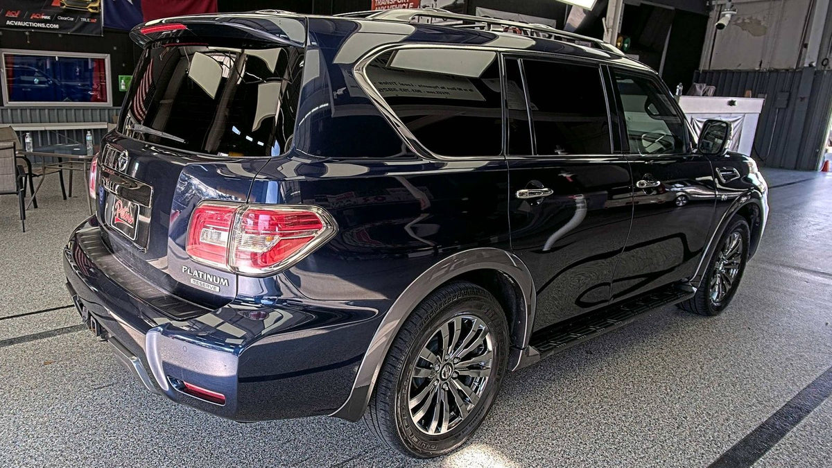 Nissan Armada Platinum 2018 Blue – 5.6L V8 AWD SUV | VIN: JNBAY2NEXJ9734062