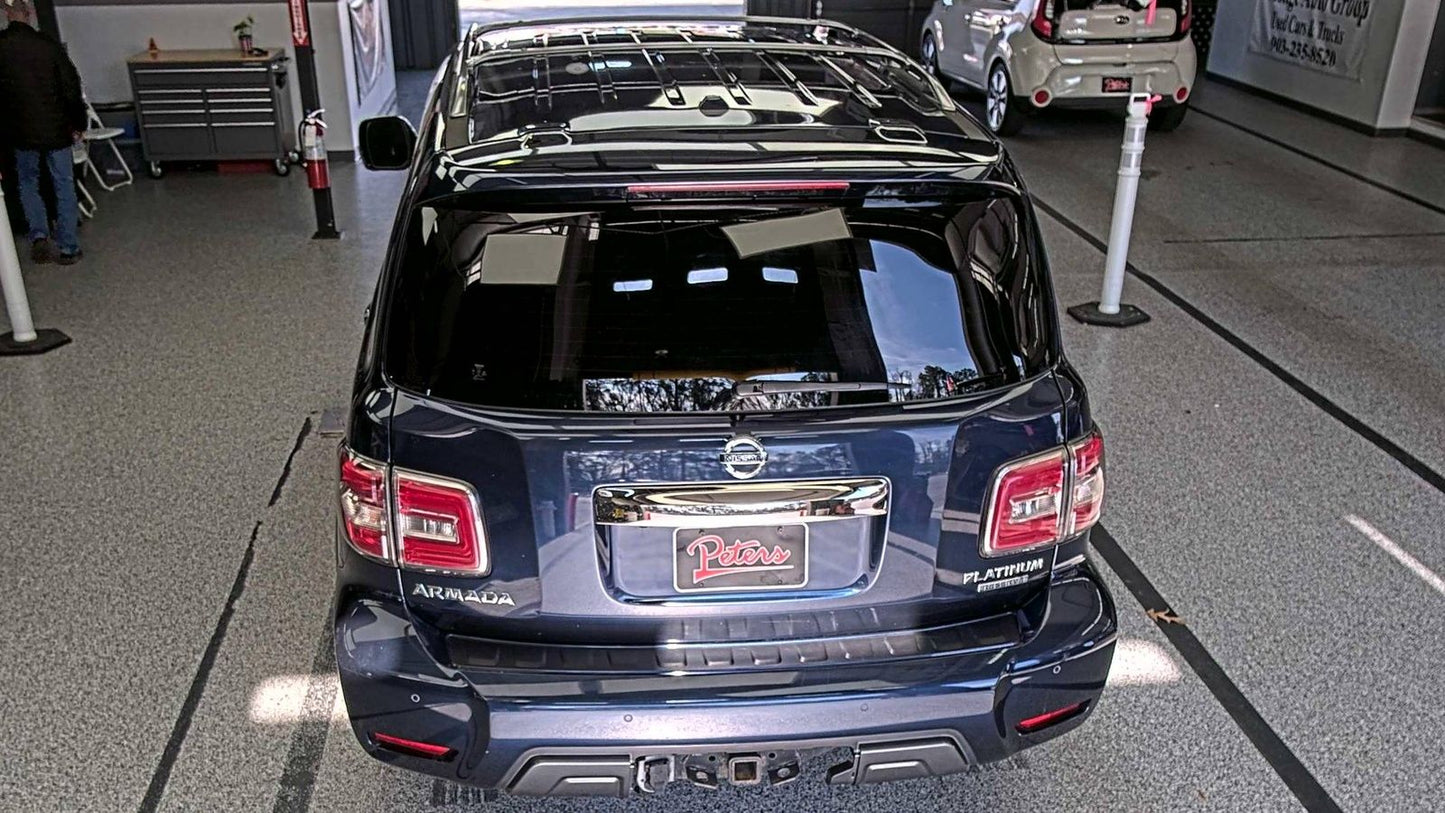 Nissan Armada Platinum 2018 Blue – 5.6L V8 AWD SUV | VIN: JNBAY2NEXJ9734062