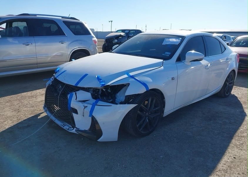 Lexus IS 350 2019 White – 3.5L V6 RWD Sedan | VIN: JTHC81D20K5035309