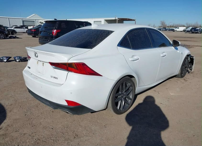 Lexus IS 350 2019 White – 3.5L V6 RWD Sedan | VIN: JTHC81D20K5035309