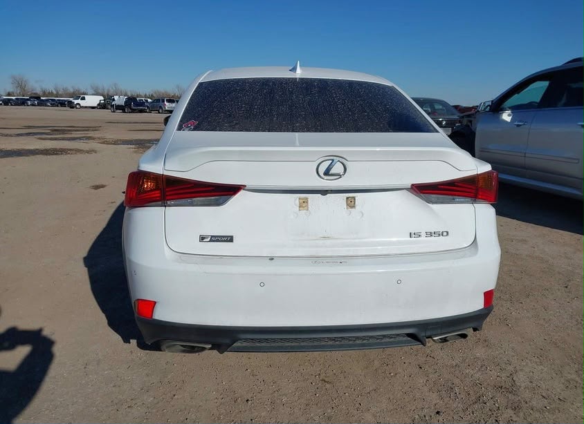 Lexus IS 350 2019 White – 3.5L V6 RWD Sedan | VIN: JTHC81D20K5035309