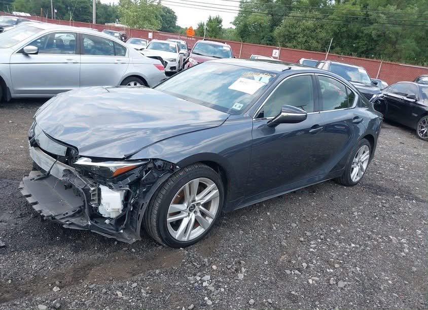 Lexus IS 350 2021 Gray – 3.5L V6 RWD Sport Sedan | VIN: JTHC81F23M5046305