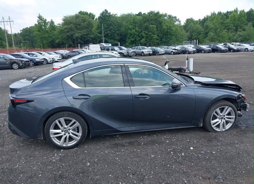 Lexus IS 350 2021 Gray – 3.5L V6 RWD Sport Sedan | VIN: JTHC81F23M5046305