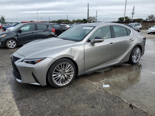 Lexus IS 350 2022 Gray – 3.5L V6 Sport Sedan | VIN: JTHD81F26N5049270