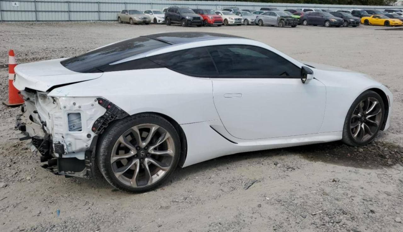 2018 Lexus LC 500 | 44,902 Miles | Rear Damage | VIN: JTHHP5AY4JA003946