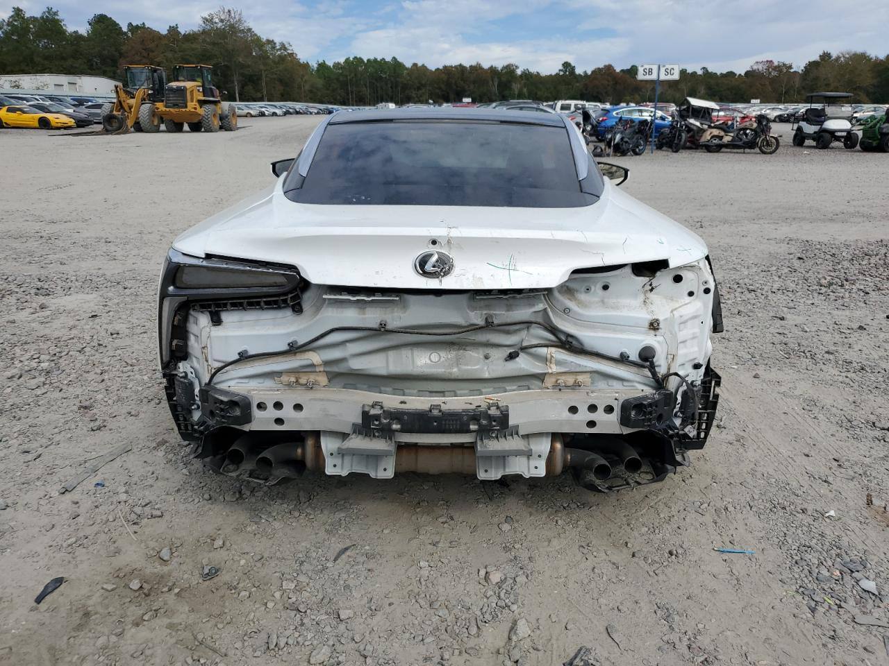 2018 Lexus LC 500 | 44,902 Miles | Rear Damage | VIN