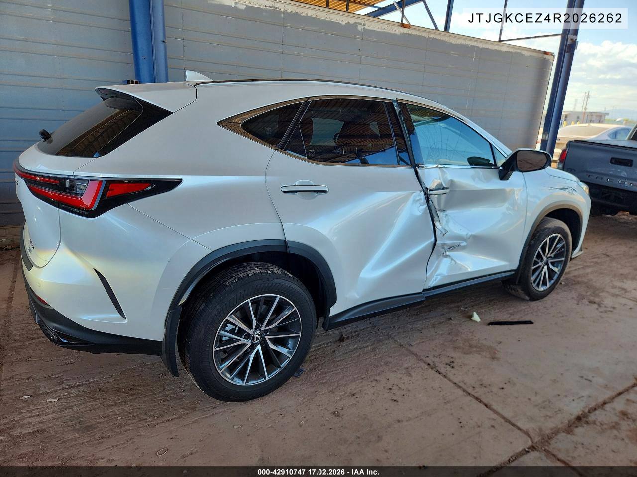 2024 Lexus NX 350h Premium – IAAI Auction History – VIN JTJGKCEZ4R2026262