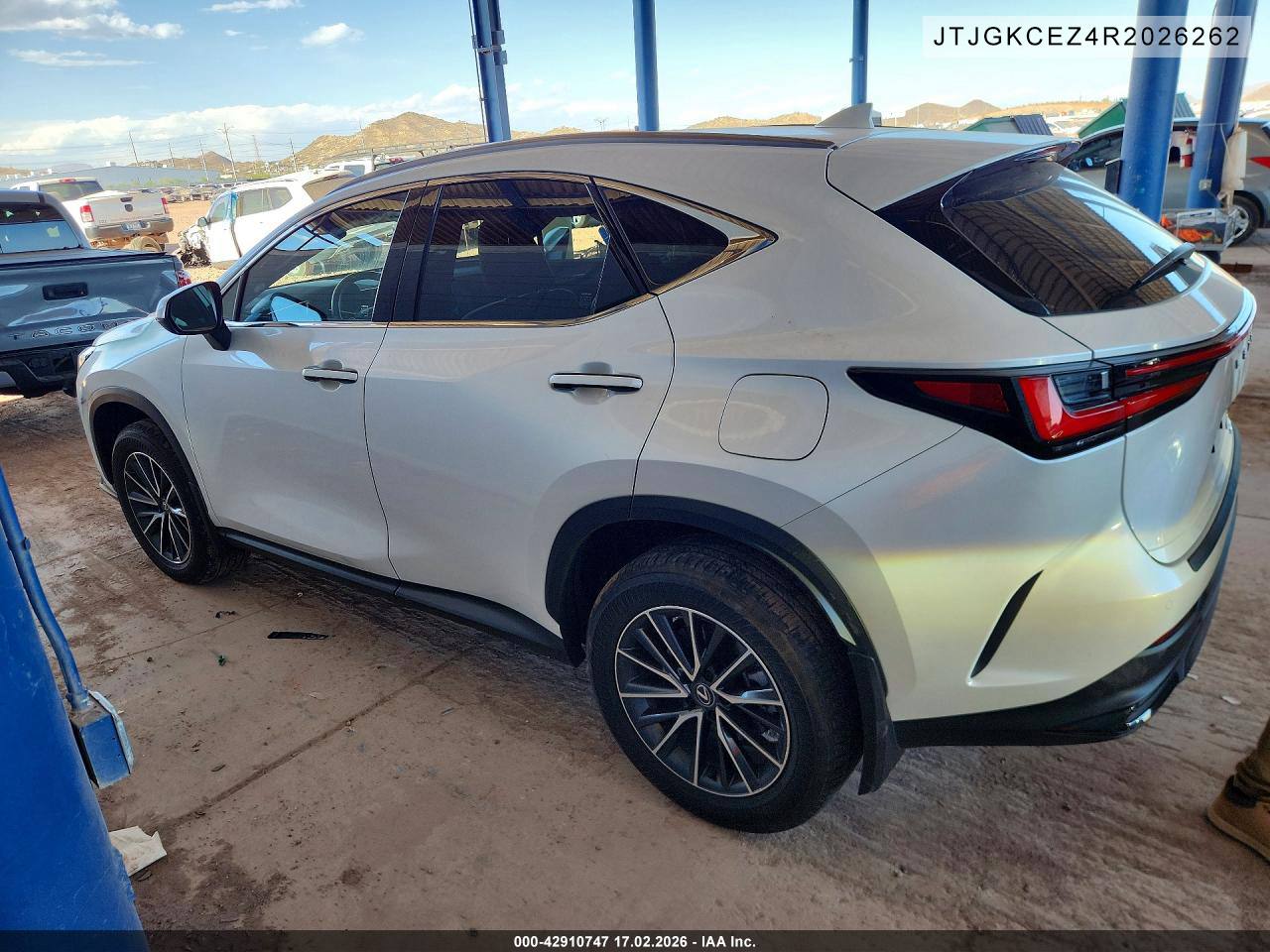 2024 Lexus NX 350h Premium – IAAI Auction History – VIN JTJGKCEZ4R2026262