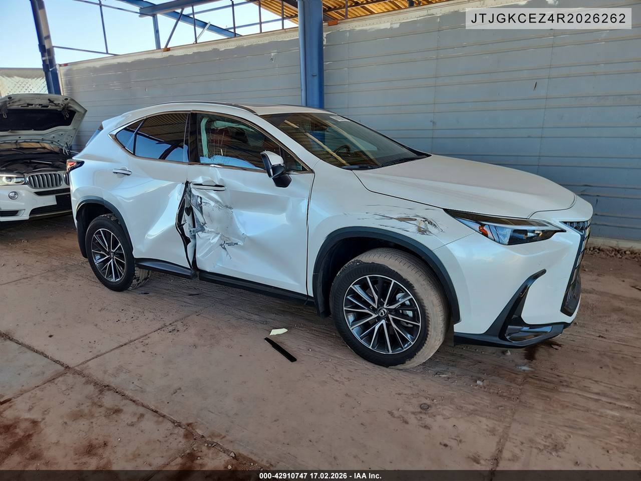 2024 Lexus NX 350h Premium – IAAI Auction History – VIN JTJGKCEZ4R2026262