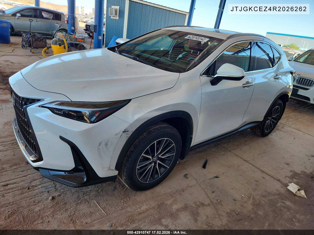 2024 Lexus NX 350h Premium – IAAI Auction History – VIN JTJGKCEZ4R2026262