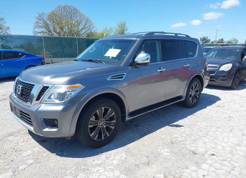 2019 Nissan Armada | Gray | 5.6L AWD | VIN: JN8AY2NCXKX509992
