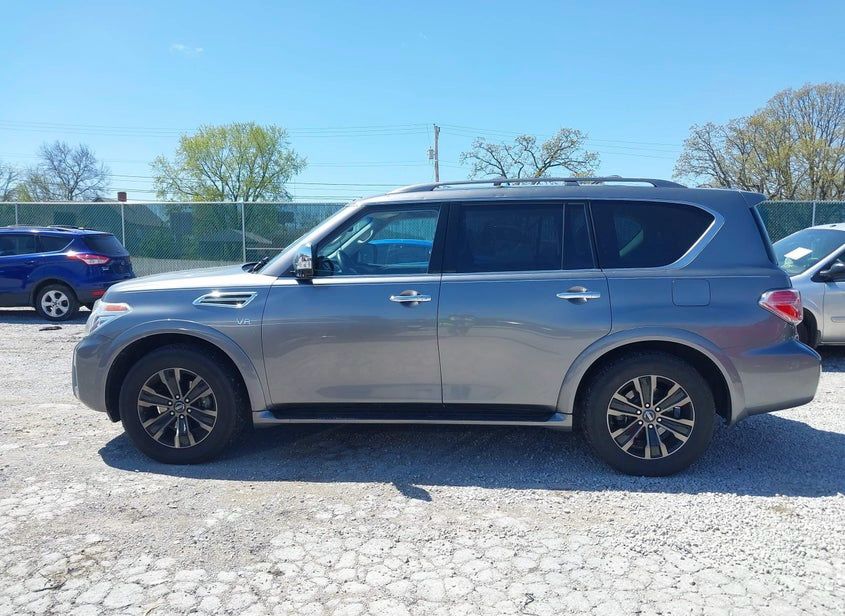 2019 Nissan Armada | Gray | 5.6L AWD | VIN: JN8AY2NCXKX509992